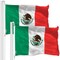 G128 2 Pack: Mexico Mexican Flag | 2x3 Ft | LiteWeave Pro Series Printed 150D Polyester | Country Flag, Indoor/Outdoor, Vibrant Colors, Brass Grommets, Thicker and More Durable Than 100D 75D Polyester